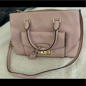 Michael Kors Haley Leather Handbag